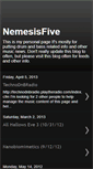 Mobile Screenshot of nemesisfive.blogspot.com