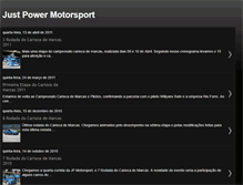 Tablet Screenshot of justpowermotorsport.blogspot.com