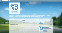Desktop Screenshot of eresidentcare.blogspot.com