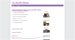 Desktop Screenshot of ao-smith-motor-store.blogspot.com