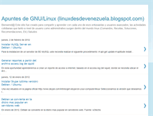 Tablet Screenshot of linuxdesdevenezuela.blogspot.com