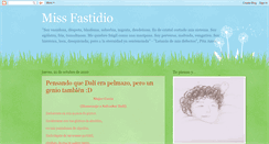 Desktop Screenshot of missfastidio.blogspot.com