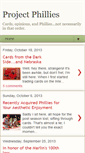Mobile Screenshot of project-phillies.blogspot.com