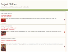 Tablet Screenshot of project-phillies.blogspot.com