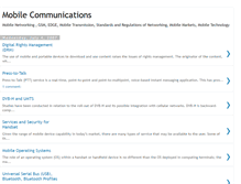 Tablet Screenshot of mobilecommunicationsfacts.blogspot.com