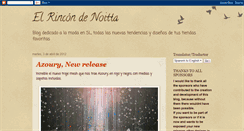 Desktop Screenshot of noittaruby.blogspot.com