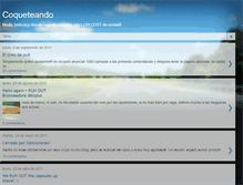 Tablet Screenshot of coquetando.blogspot.com