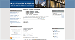 Desktop Screenshot of moscow-english-bookstore.blogspot.com