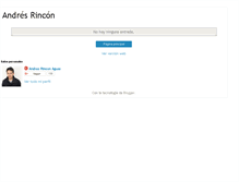 Tablet Screenshot of andresrincon1.blogspot.com