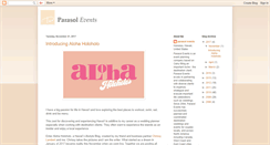 Desktop Screenshot of parasoleventshawaiiweddingplanners.blogspot.com