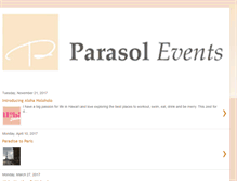 Tablet Screenshot of parasoleventshawaiiweddingplanners.blogspot.com