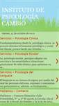 Mobile Screenshot of institutodepsicologiacambio.blogspot.com