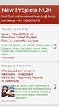 Mobile Screenshot of newprojectsncr.blogspot.com