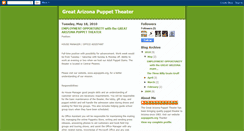 Desktop Screenshot of greatarizonapuppettheater.blogspot.com