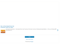Tablet Screenshot of driverthegamefree.blogspot.com
