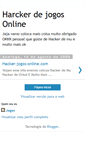 Mobile Screenshot of hacker-jogos-online.blogspot.com