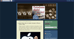 Desktop Screenshot of periodismodigitalenred.blogspot.com