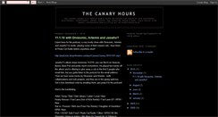 Desktop Screenshot of canaryhour.blogspot.com