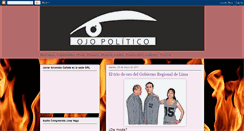 Desktop Screenshot of ojopoliticoregionlima.blogspot.com