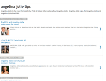 Tablet Screenshot of angelinajolielips-angelinajolielips.blogspot.com