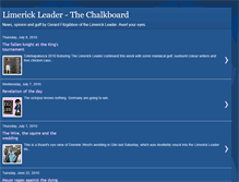 Tablet Screenshot of limerickleader-thechalkboard.blogspot.com