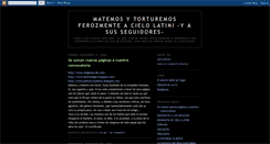 Desktop Screenshot of cielolatini.blogspot.com