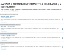 Tablet Screenshot of cielolatini.blogspot.com