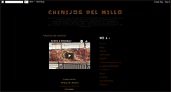 Desktop Screenshot of chinijosdelmillo.blogspot.com