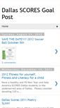 Mobile Screenshot of dallasscores.blogspot.com