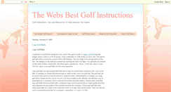 Desktop Screenshot of gotgolftips.blogspot.com