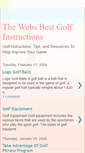 Mobile Screenshot of gotgolftips.blogspot.com