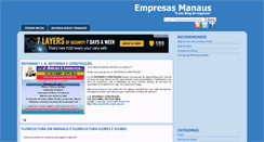 Desktop Screenshot of empresasmanaus.blogspot.com