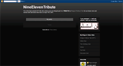 Desktop Screenshot of nineeleventribute.blogspot.com