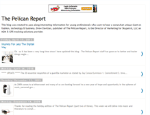 Tablet Screenshot of pelicanreport.blogspot.com