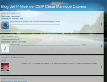 Tablet Screenshot of cuartointeractivo.blogspot.com