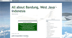 Desktop Screenshot of bandung-explorer.blogspot.com