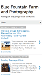 Mobile Screenshot of bluefountainfarm.blogspot.com