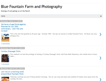 Tablet Screenshot of bluefountainfarm.blogspot.com