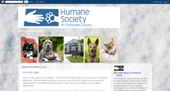 Desktop Screenshot of chittendenhumane.blogspot.com