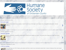 Tablet Screenshot of chittendenhumane.blogspot.com