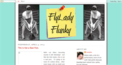 Desktop Screenshot of flyladyflunky.blogspot.com