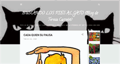 Desktop Screenshot of buscandolospiesalgato.blogspot.com