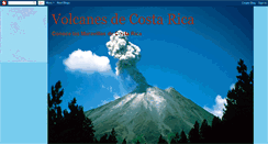 Desktop Screenshot of costaricavolcanes.blogspot.com