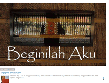 Tablet Screenshot of beginilahaku.blogspot.com