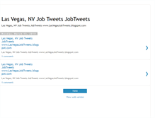 Tablet Screenshot of lasvegasjobtweets.blogspot.com