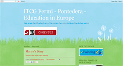 Desktop Screenshot of fermieducationineurope.blogspot.com