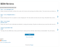 Tablet Screenshot of bdsm-reviews.blogspot.com