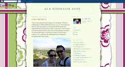 Desktop Screenshot of aj-stephanie.blogspot.com