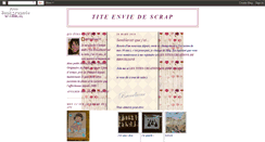 Desktop Screenshot of lescrapdebroceliane.blogspot.com