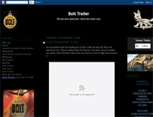 Tablet Screenshot of bolt--trailer.blogspot.com